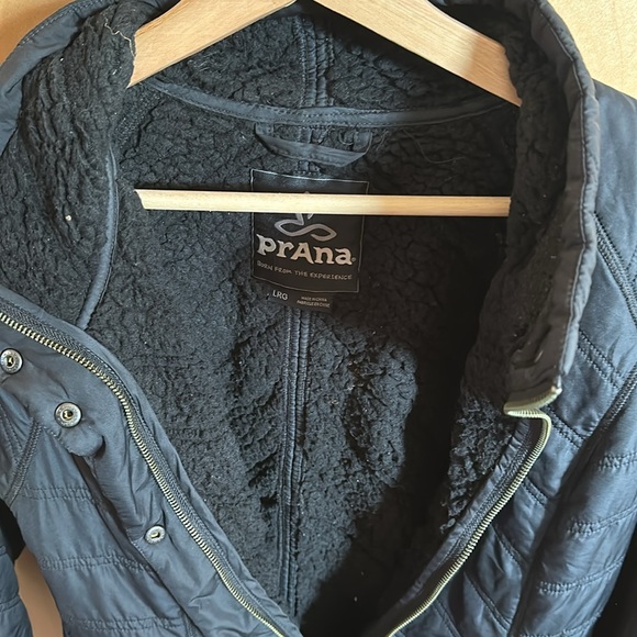 Women’s L Prana jacket-fleece lined,sassy - Picture 7 of 8